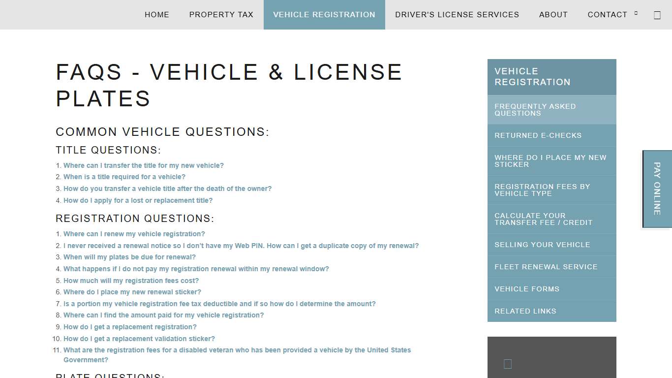 Frequently Asked Questions Iowa Tax And Tags